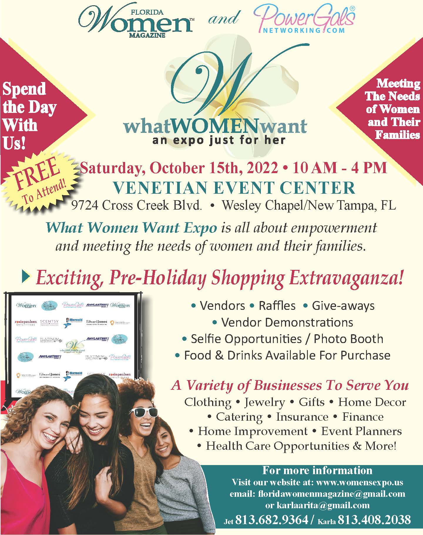 What Women Want Expo Flyer Oct2021 031421